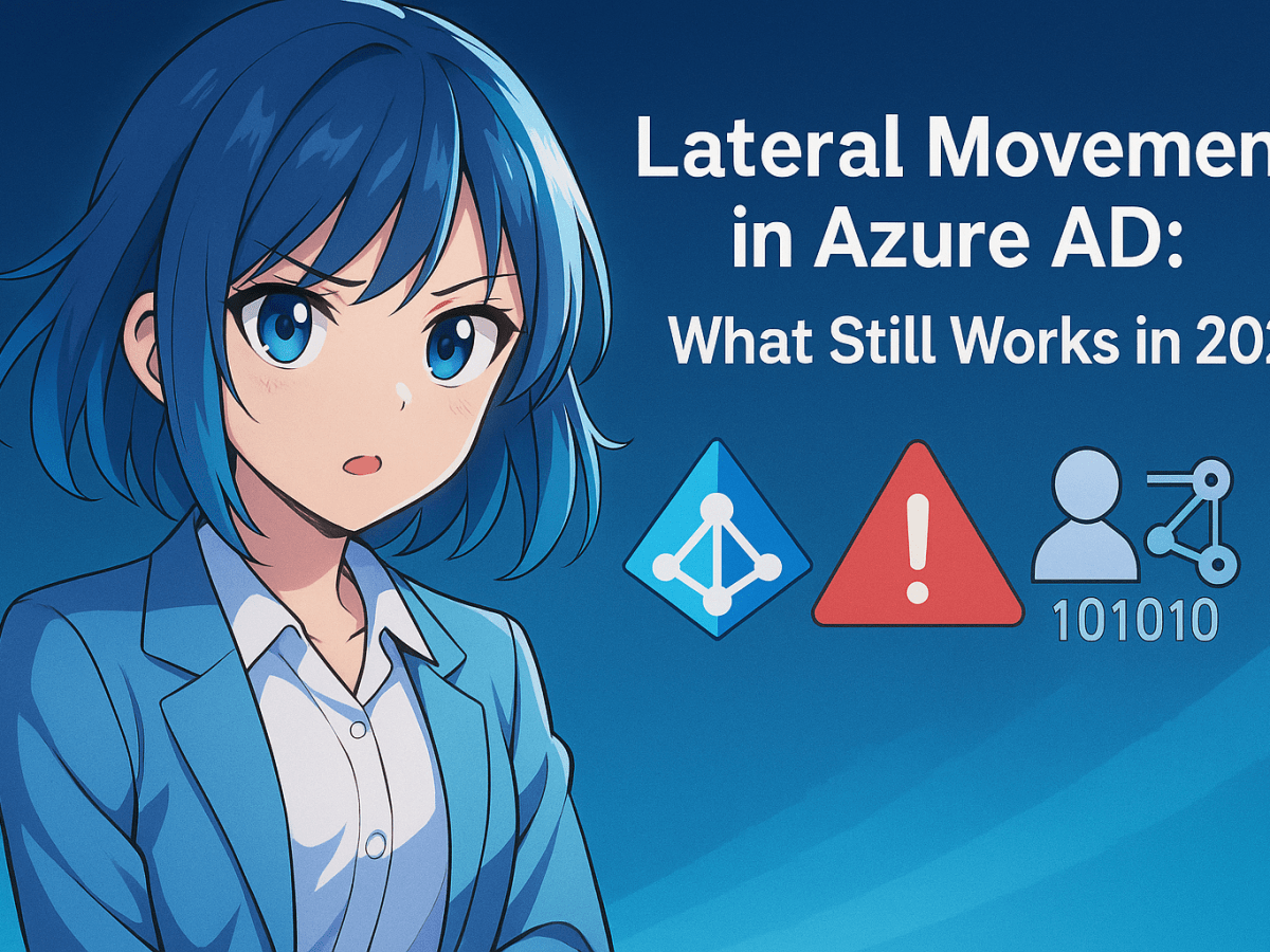 Lateral Movement in Azure AD: What Still Works in&nbsp;2025