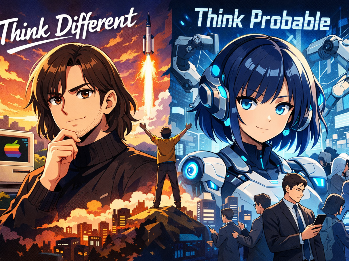 AI: From Think Different to Think&nbsp;Probable